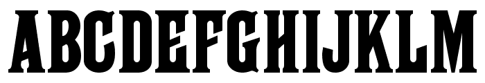 Farley MF Font UPPERCASE