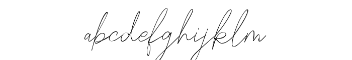 Farloxy Free Regular Font LOWERCASE