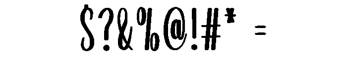 Farm Remember Font OTHER CHARS