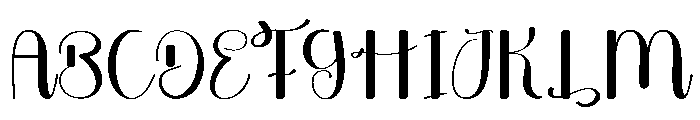Farm Remember Font UPPERCASE