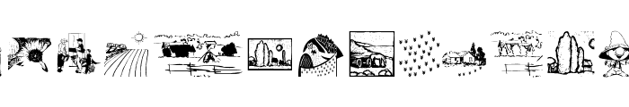 Farmers Font UPPERCASE
