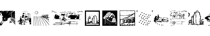 Farmers Font LOWERCASE