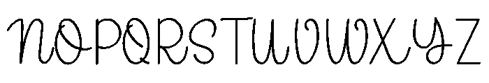 Farmhouse Handmade Font UPPERCASE