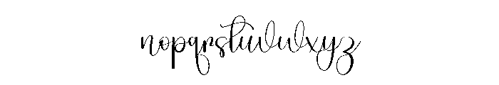 Farmhouse Kitchen Font LOWERCASE