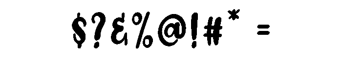 Farmhouse Vintage Font OTHER CHARS