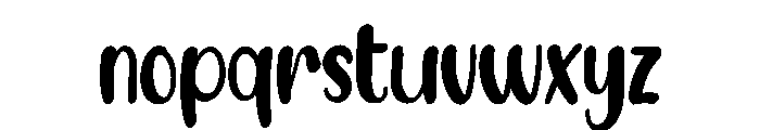 Farmhouse Vintage Font LOWERCASE