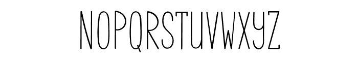 FarmiliaPERSONAlRegular Font UPPERCASE