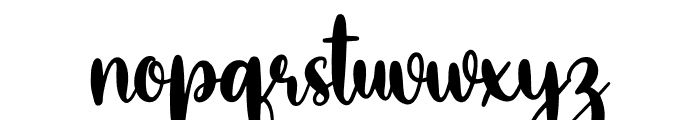 Farmstead Font LOWERCASE