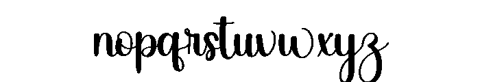 Farmwork Font LOWERCASE