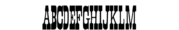 Faroest-Regular Font UPPERCASE