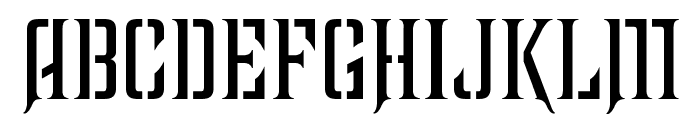 Farquharson Regular Font UPPERCASE