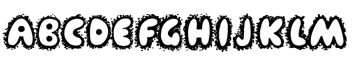 Farty Breath Font UPPERCASE