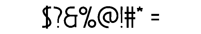 Faschia Font OTHER CHARS