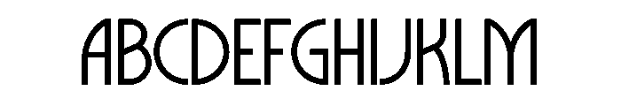 Faschia Font UPPERCASE
