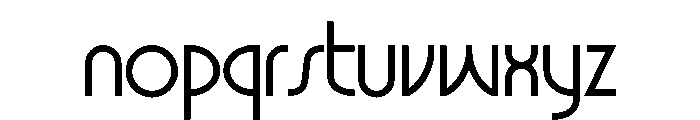 Faschia Font LOWERCASE