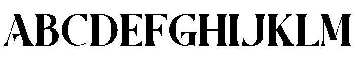 Faseon Font UPPERCASE