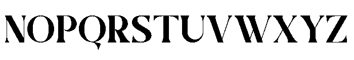 Faseon Font UPPERCASE
