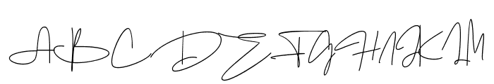 Fashion Signature-Personal use Font