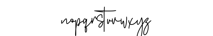 Fashion Signature-Personal use Font LOWERCASE