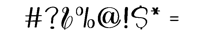 Fashion1 Font OTHER CHARS