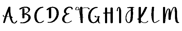 Fashion1 Font UPPERCASE