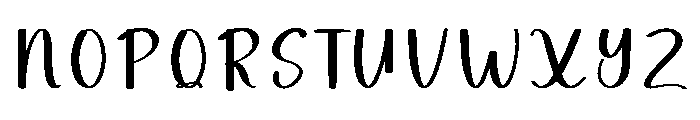 Fashion1 Font UPPERCASE