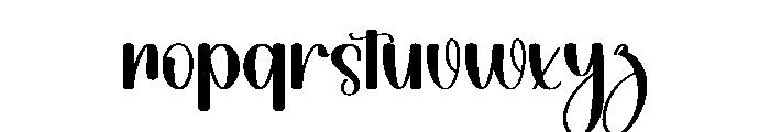 Fashion1 Font LOWERCASE