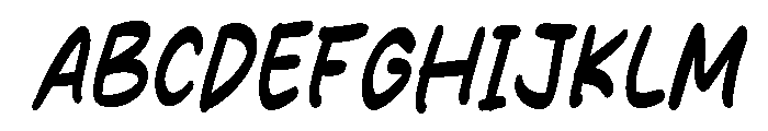 Fast Respond Font UPPERCASE