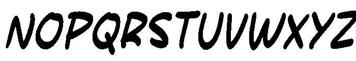 Fast Respond Font UPPERCASE