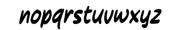 Fast Respond Font LOWERCASE