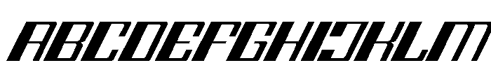 Fast SS Font UPPERCASE