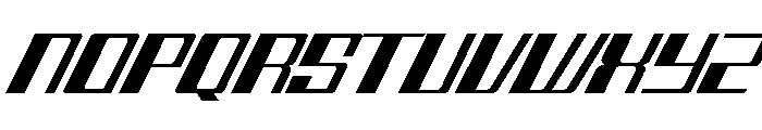 Fast SS Font UPPERCASE