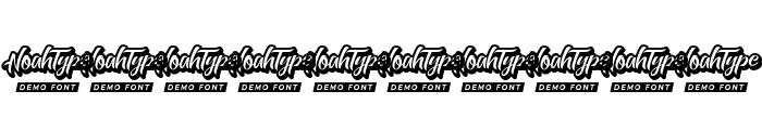 Fast Speed Demo Font OTHER CHARS