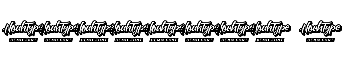 Fast Speed Demo Font OTHER CHARS