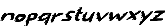 Fastero Font LOWERCASE