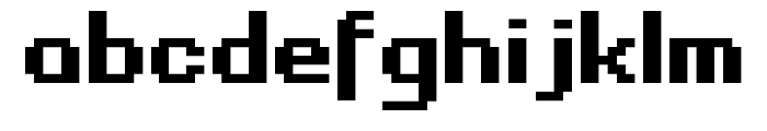 Fasttracker II Font LOWERCASE