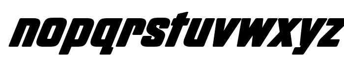 Fastup Bold Font LOWERCASE