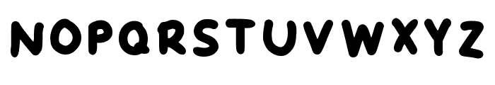 Fat Cheeks Regular Font UPPERCASE