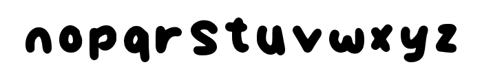 Fat Cheeks Regular Font LOWERCASE