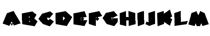 Fat Fantasy Font UPPERCASE