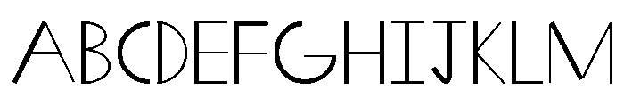 Fat Wedge Font UPPERCASE