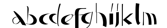 FatFineFree Font LOWERCASE