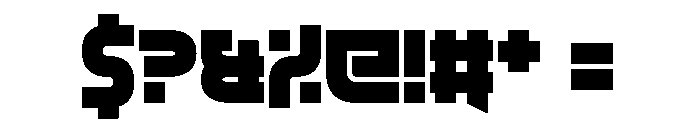 Fatal Distraction Font OTHER CHARS