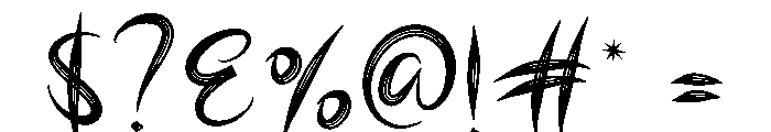Fatherday Font OTHER CHARS