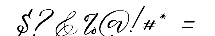 Fathir Script Personal Use Only Font OTHER CHARS