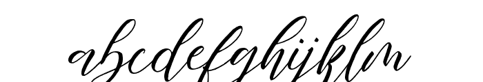 Fathir Script Personal Use Only Font LOWERCASE