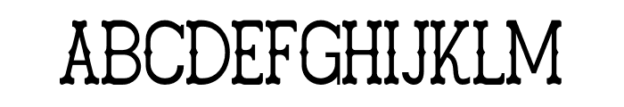 Fatient Font UPPERCASE