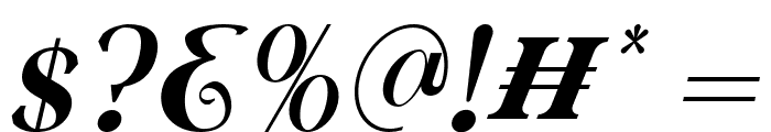 FatinGengky-Italic Font OTHER CHARS