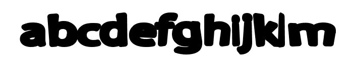 Fatkid Font LOWERCASE