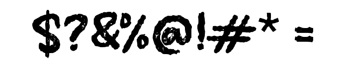 Fatoush Font OTHER CHARS